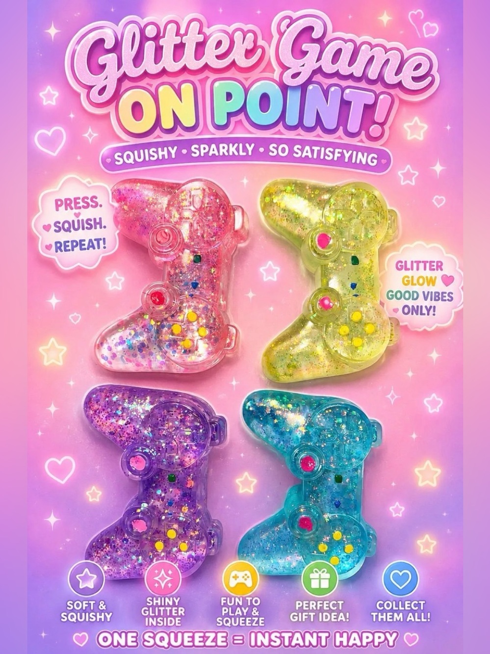 Squishy Game Controller Toy